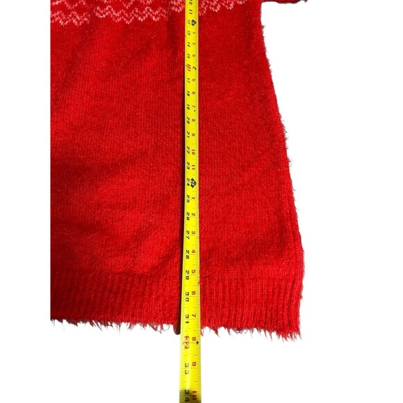 Anthony Roberts Size 3X Sweater Red Holiday fair aisles Casual Christmas - Picture 6 of 8